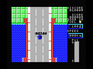 Car Fighter screenshot 5 for MSX